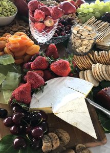 wedding grazing table